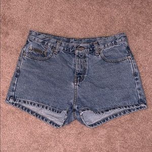 90s Calvin Klein jean shorts